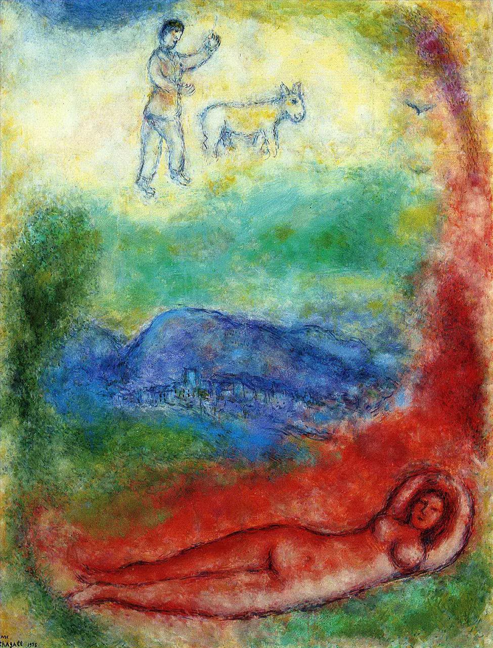 Restzeitgenosse Marc Chagall Ölgemälde